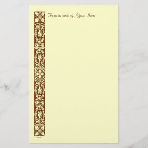 Vintage Harvest Art Custom Stationery