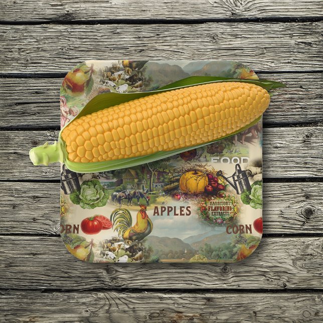 Vintage Harvest Paper Plates (Creator Uploaded)