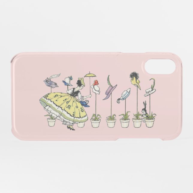 Vintage Hat Shopper Uncommon iPhone Case (Back (Horizontal))