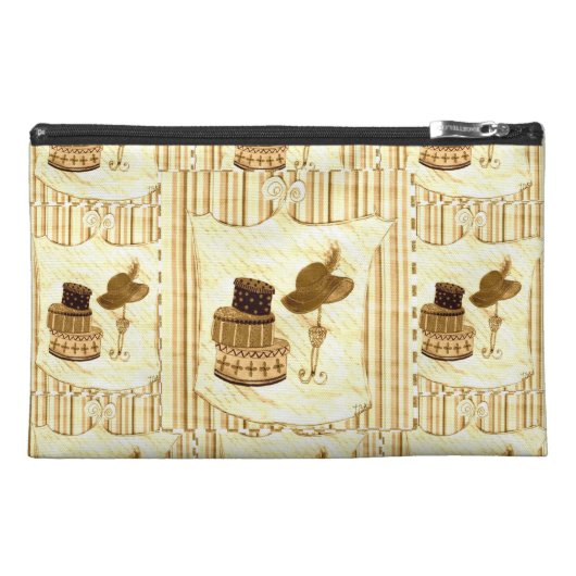 Vintage Hatboxes Travel Accessory Bag (Front)