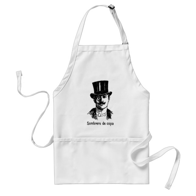Vintage Hats Apron (Front)