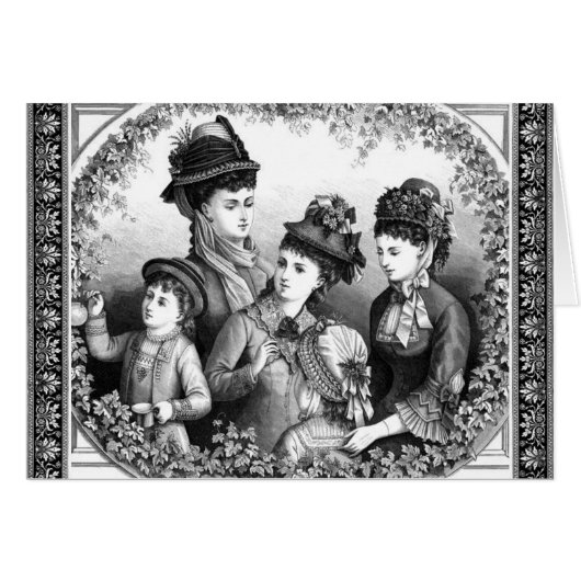 Vintage Hats Cards (Front Horizontal)
