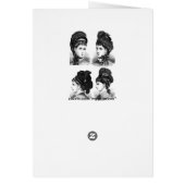 Vintage Hats Cards (Back)