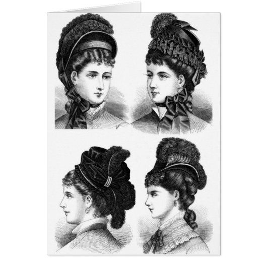 Vintage Hats Cards (Front)