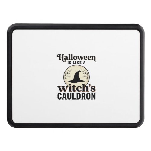 Vintage Haunted Castle Halloween Town Shirt Design Hitch Cover