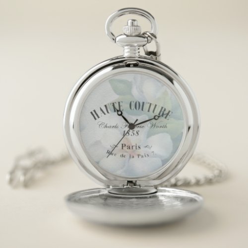 Vintage Haute Couture Fashion Design Pocket Watch