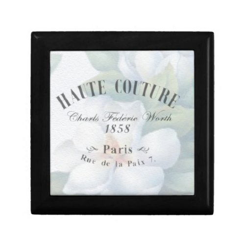 Vintage Haute Couture Fashion Gift Box