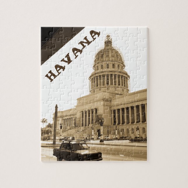 Vintage Havana, Cuba Jigsaw Puzzle (Vertical)