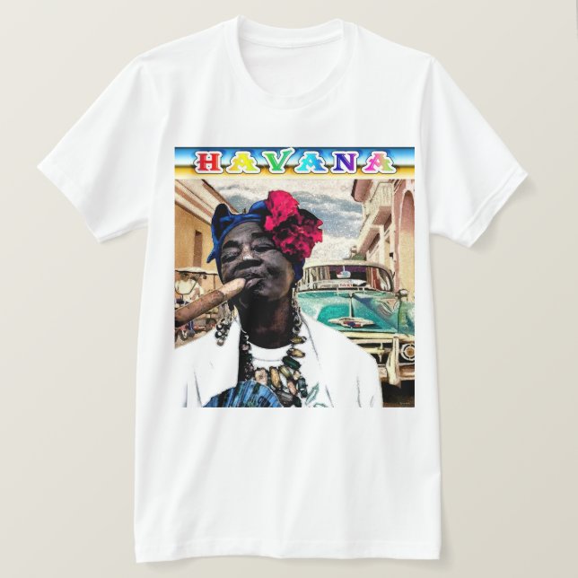 Vintage Havana Cuba T-Shirt (Design Front)