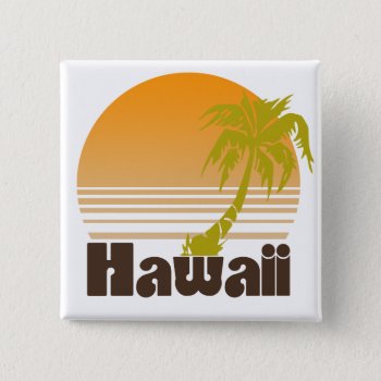 Vintage Hawaii Button by Hipster_Farms at Zazzle