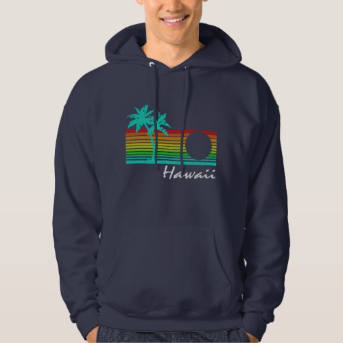 Vintage Hawaii _ Distressed Design Hoodie