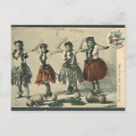Vintage Hawaii Hula Dancers Postcard at Zazzle