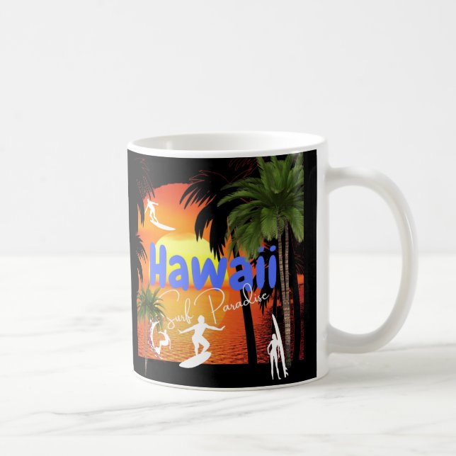 Vintage Hawaii Keepsake Coffee Mug (Right)