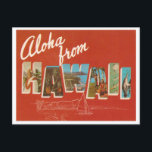 Vintage Hawaii Postcard<br><div class="desc">Reproduction Vintage postcard</div>