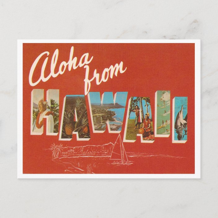 Vintage Hawaii Postcard