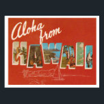 Vintage Hawaii Postcard<br><div class="desc">Reproduction Vintage postcard</div>