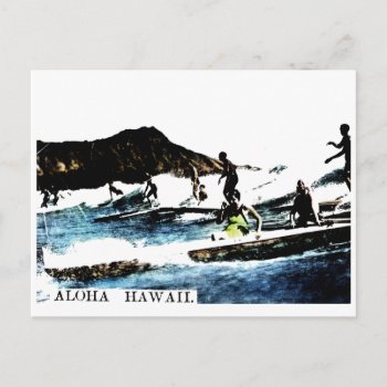 Vintage Hawaii Postcard by historicimage at Zazzle