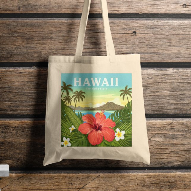 Vintage Hawaii Tote Bag (Creator Uploaded)