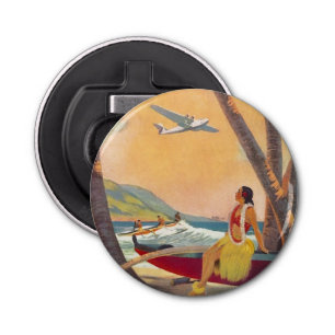 Vintage Hawaii Travel Bottle Opener