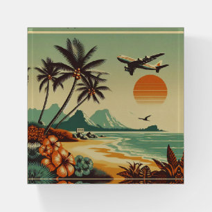 Vintage Hawaii/Tropical  Paperweight