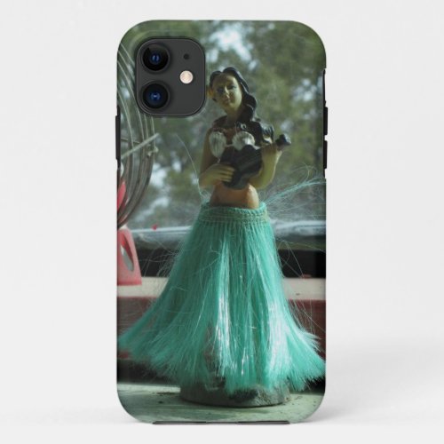 Vintage Hawaiian Doll iPhone 11 Case