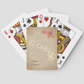 Vintage Hawaiian Islands Aloha  Poker Cards