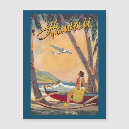 Vintage Hawaiian Islands Travel Aloha Pacific