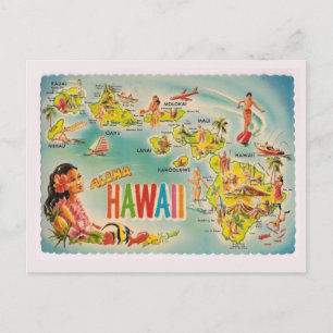 Vintage Hawaiian Postcard