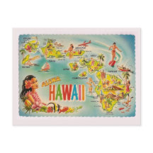 Vintage Hawaiian Postcard