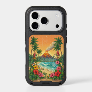 Vintage Hawaiian Travel Posters - Hawaii Island iPhone 17 Pro Case