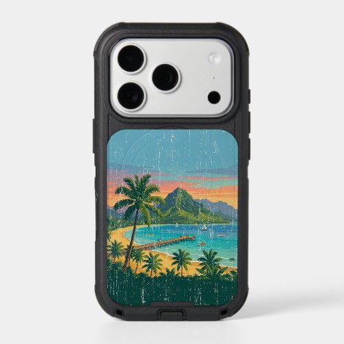 Vintage Hawaiian Travel Posters - Kauai iPhone 17 Pro Case