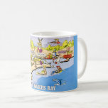 Vintage Hawkes Bay NZ Postcard Mug<br><div class="desc">A vintage postcard from Hawkes Bay, New Zealand repurposed!</div>