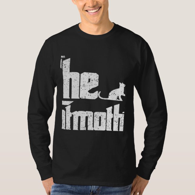 Vintage He Cat Mother T-Shirt (Front)