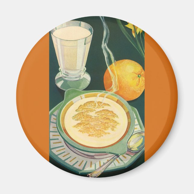 Vintage Health Foods, Beverages, Healthy Breakfast Magnet (Front)