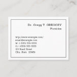 [ Thumbnail: Vintage Healthcare Specialist Business Card ]