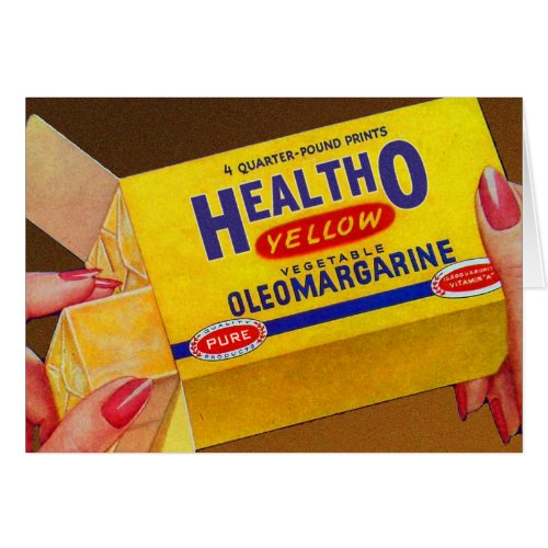 Vintage HealthO Oleomargarine Margarine