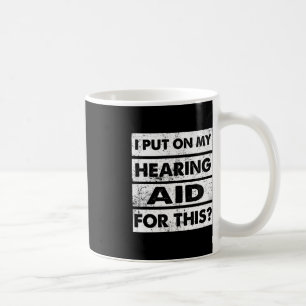 Vintage Hearing Impaired Deaf Awareness ASL Sign L Coffee Mug