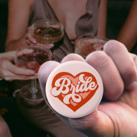 Vintage Heart Birde Tribe Badge Button