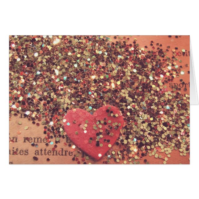 Vintage Heart Cards (Front Horizontal)