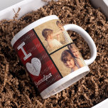 Vintage Heart Custom Photo Mug<br><div class="desc">Personalize this mug with your text and photo(s) to create a one-of-a-kind gift! Available in more colors.</div>