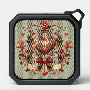 Vintage Heart Valentine's day xoxo  Bluetooth Speaker