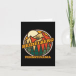 Vintage Heidelberg  Card