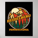 Vintage Heidelberg  Poster