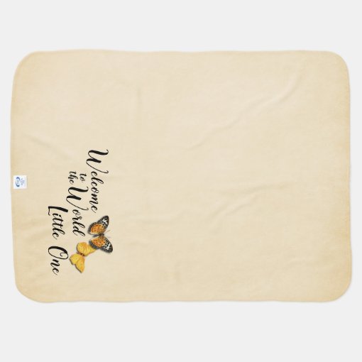 Vintage Heirloom Birth Certificate (updated) Baby Blanket Zazzle