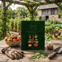 Vintage Heirloom Tomato Botanical Personalized