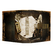 Vintage Heirlooms & Photographs Family Album