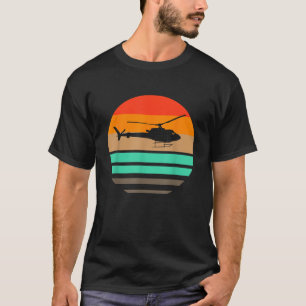 Vintage Helicopter Pilot Pilot And Mechanic Gifts T-Shirt