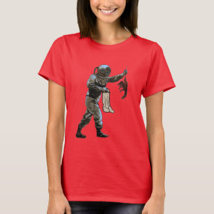 Vintage Helmet Diving Diver Catching a Lobster T-Shirt