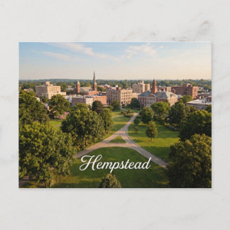 Vintage Hempstead Travel Postcard