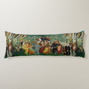 Vintage Henri Rousseau Centennial of Independence Body Pillow